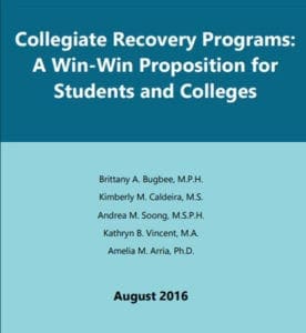 collegiate recovery programs