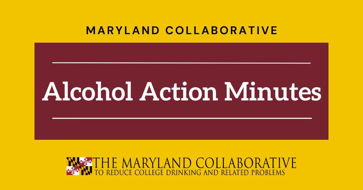 Alcohol Action Minutes Series