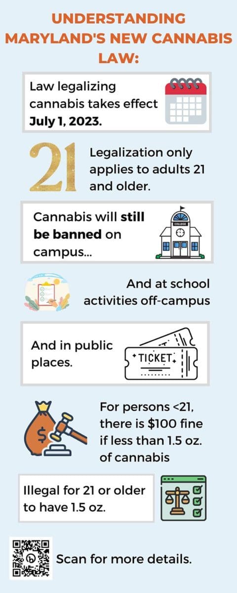 MD Cannabis Law Infographic | The Maryland Collaborative